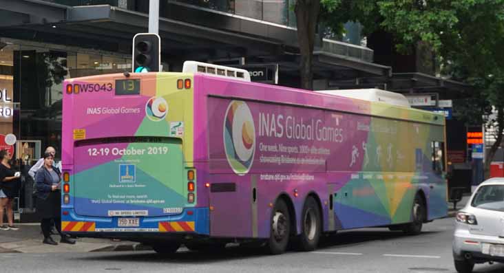Brisbane Transport Volvo B12BLE Volgren CR228L W5043 INAS Global Games